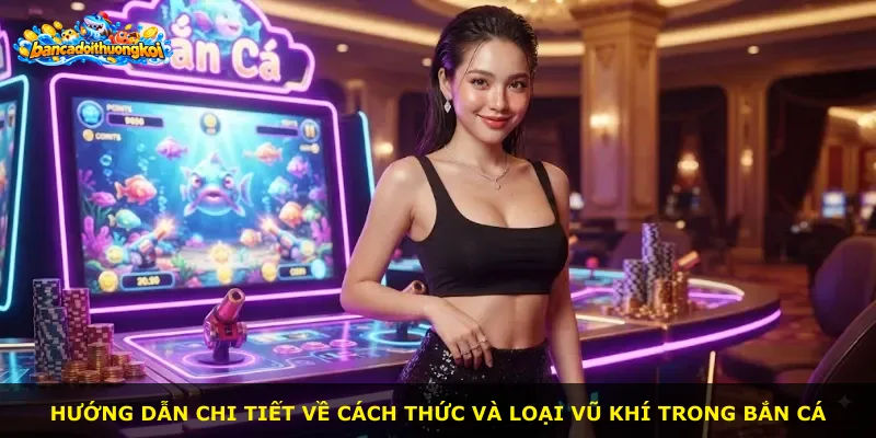 Hướng dẫn chi tiết về cách thức và loại vũ khí trong bắn cá