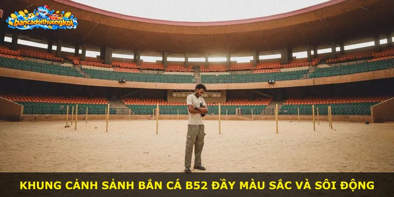 Khung cảnh sảnh bắn cá B52 đầy màu sắc và sôi động